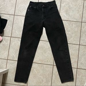 VINTAGE 550 LEVI BLACK JEANS